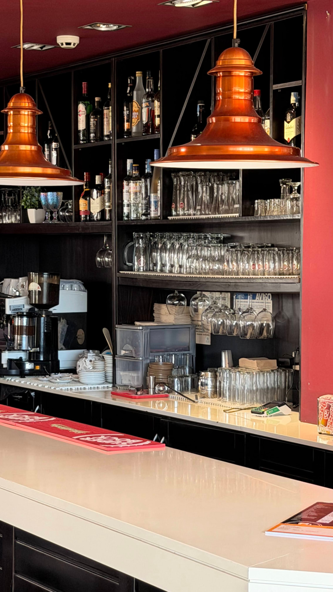 Interior e decoração do Bistrô & Beer